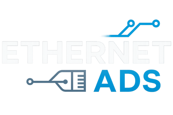 ETHERNET ADS TEXT LOGO